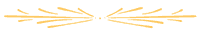 Golden hand-drawn horizontal decorative divider line